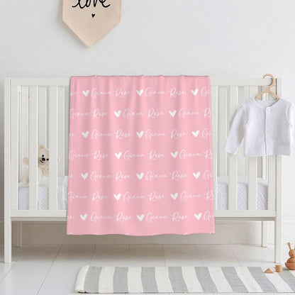 Personalized Name Custom Blanket Gifts For Baby Kids | Virudhaka™