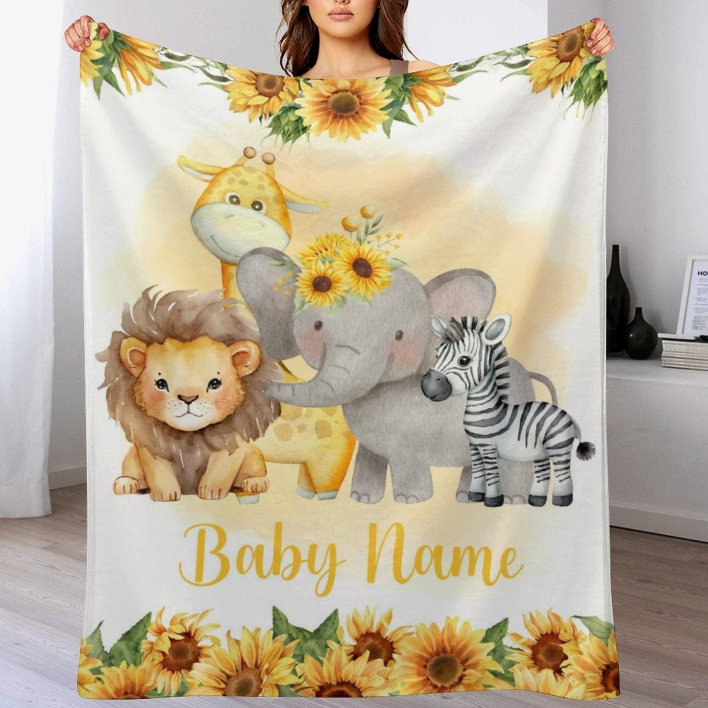 Custom Animal Blanket Gift - Super Soft - Blanket