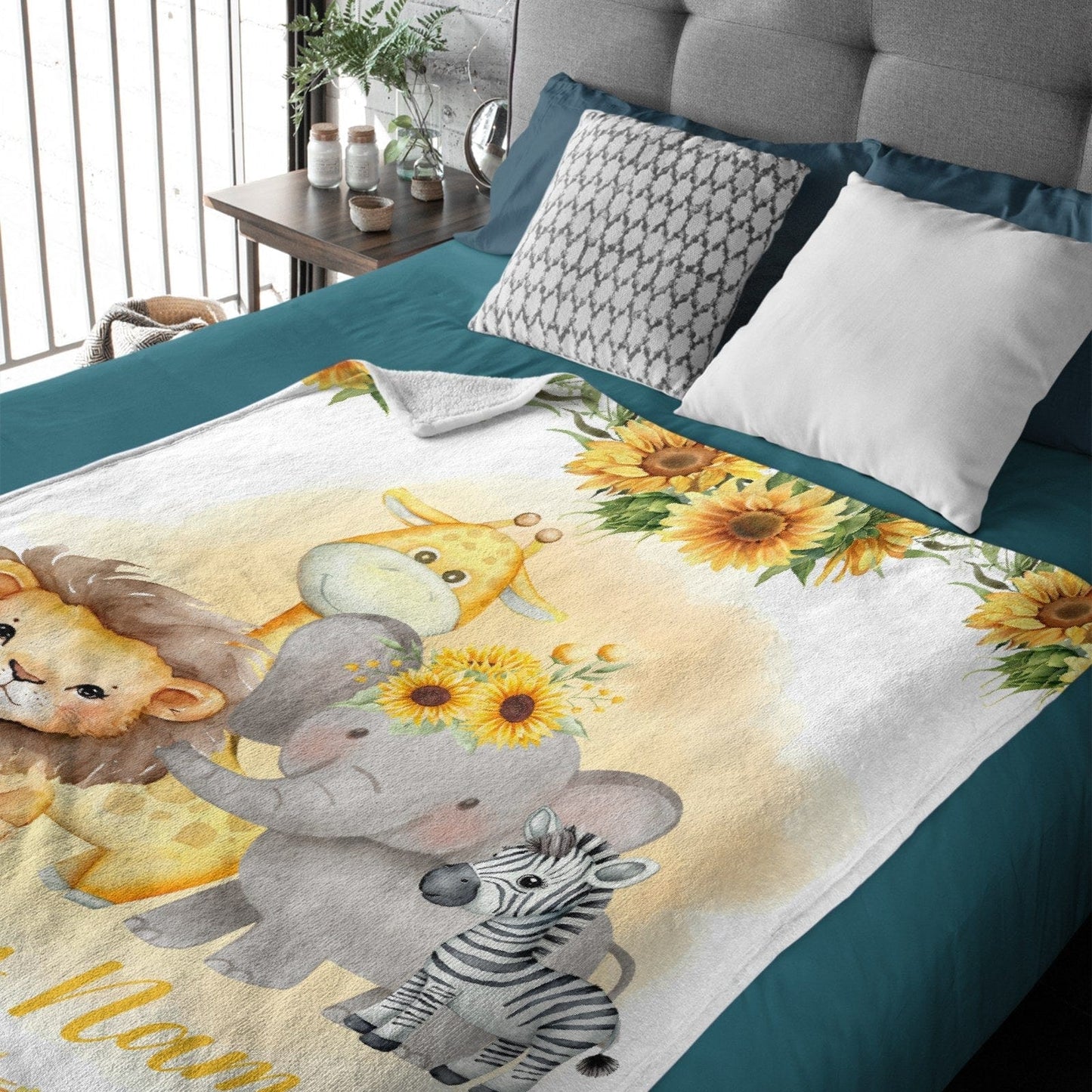 Custom Animal Blanket Gift - Super Soft - Blanket