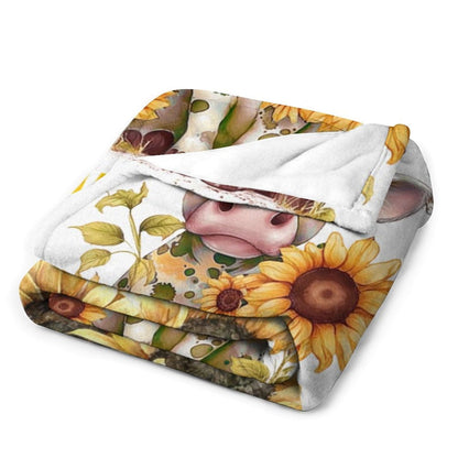 Custom Name Blanket Soft Warm Plush Lightweight Throw Blanket