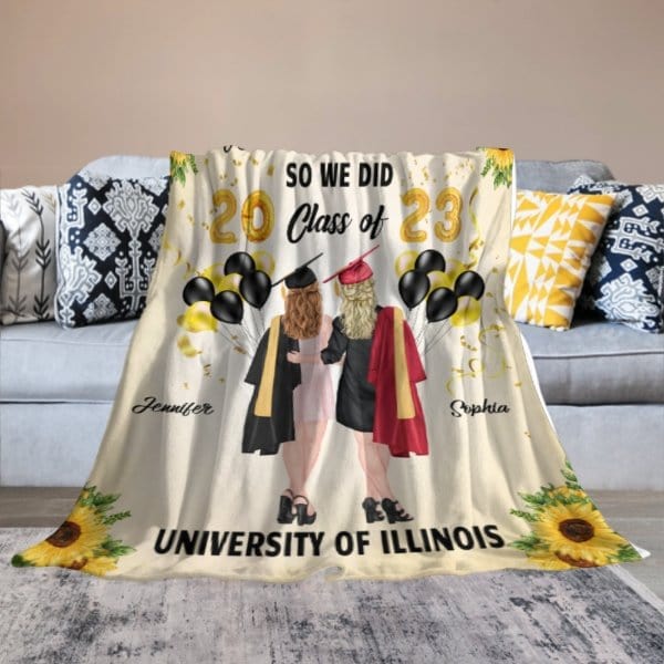 We Believed We Could So We Did - Personalized Blanket - virudhaka