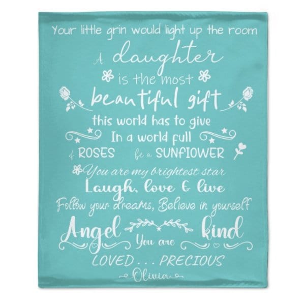 Your Little Grin Would Light Up The Room - Family Blanket - New Arrival, Christmas Gift For Daughter - Virudhaka